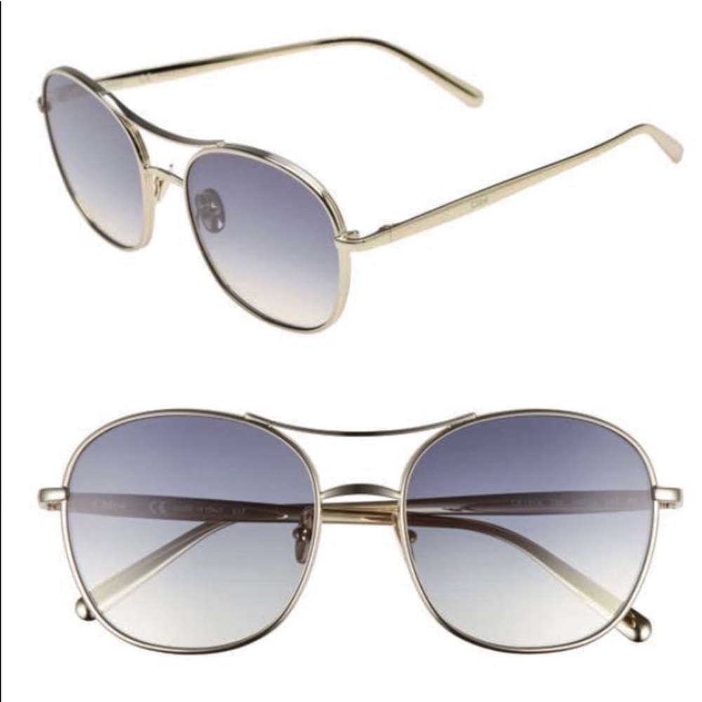 Chloe Round Nola sunglasses